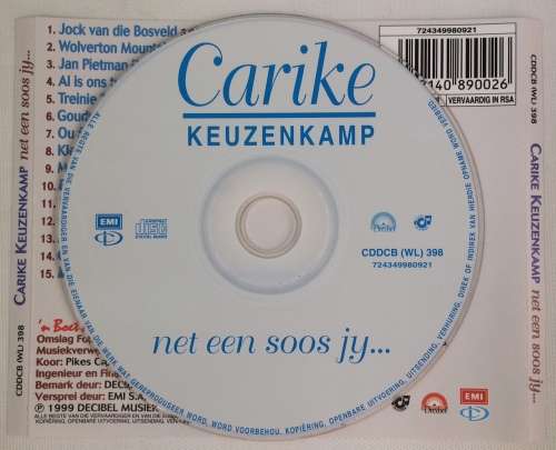 Carike Keuzenkamp-Net een soos jy...
